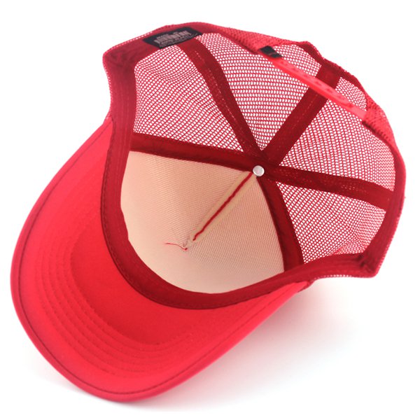 Fashion mesh trucker hat production base