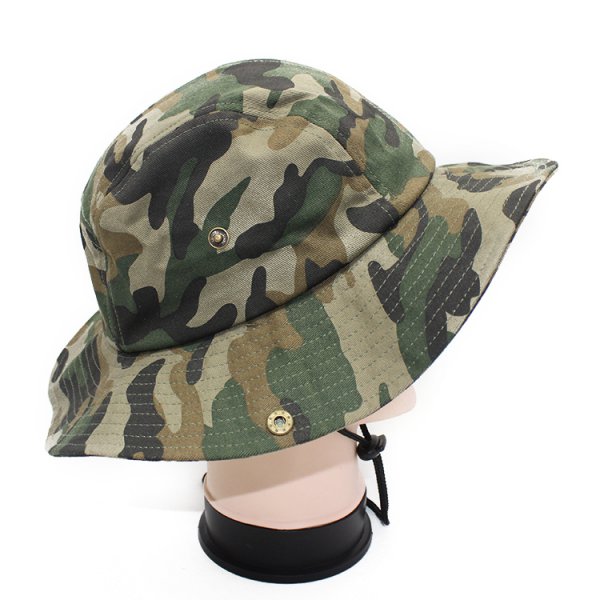 Print camo bucket hat company in Guangdong