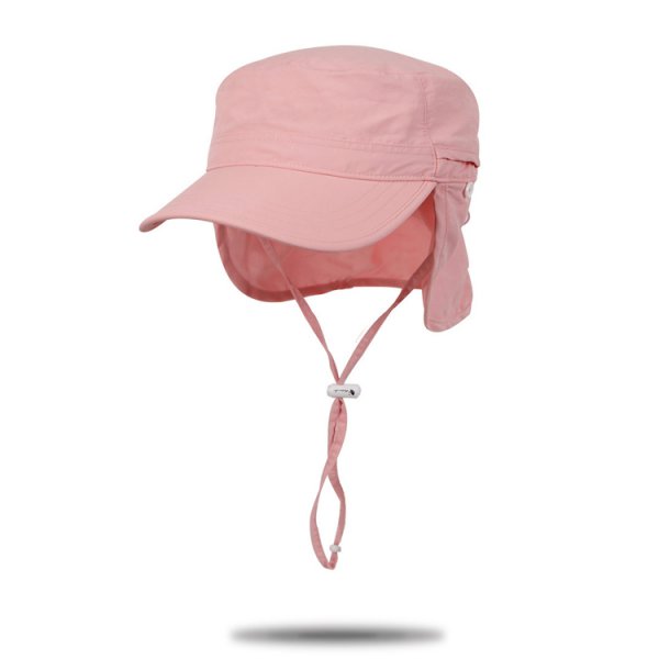 Girl's pink flat caps, Cap factory in China