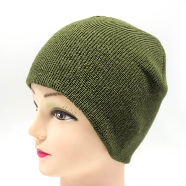 Custom Army Green Blank Knitted Hats